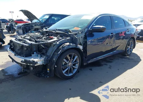 2020 Honda Civic Ex z USA, uszkodzony, nr VIN 19XFC1F35LE016599